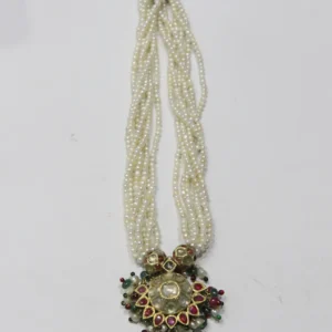 Royal Kundan Pearl Necklace