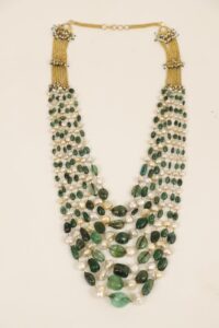 Pearl Layered Neck Piece