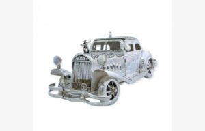 Vintage Silver Car Showpiece