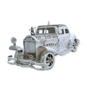 Vintage Silver Car Showpiece